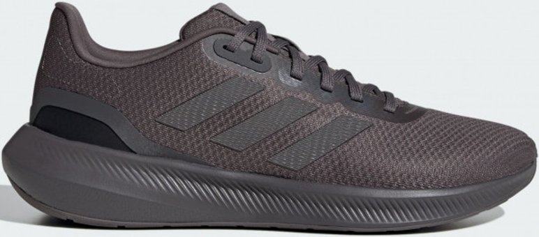 Adidas Runfalcon 3 IE0738 Ortopedik Bağcıklı Erkek Koşu Ayakkabısı Füme