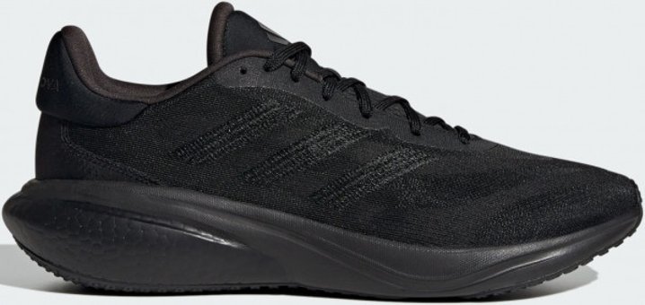 Adidas Supernova 3 IE4364 Ortopedik Bağcıklı Erkek Koşu Ayakkabısı Siyah