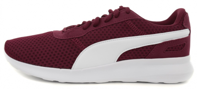 Puma ST Activate 369122-06 Bağcıklı Erkek Günlük Ayakkabı Bordo