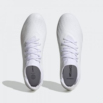 Adidas Predator Accuracy.3 HQ1077 Bağcıklı Çivili Krampon Beyaz