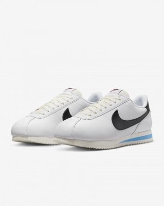 Nike Cortez DM4044-100 Bağcıklı Erkek Günlük Ayakkabı Beyaz