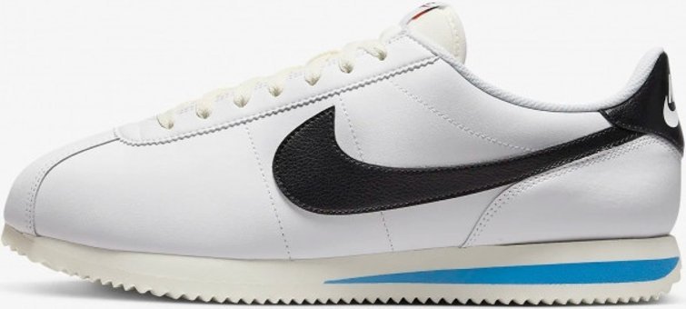Nike Cortez DM4044-100 Bağcıklı Erkek Günlük Ayakkabı Beyaz