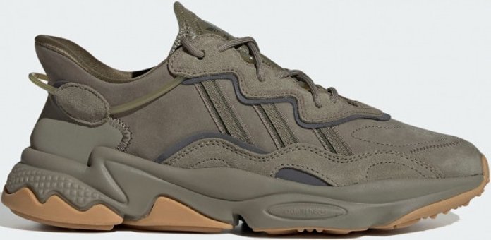 Adidas Ozweego EE6461 Ortopedik Bağcıklı Unisex Günlük Ayakkabı Haki
