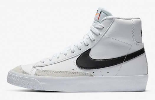 Nike Blazer Mid '77 DA4086-100 Bağcıklı Erkek Çocuk Basketbol Ayakkabısı Beyaz