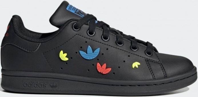 Adidas Stan Smith GY4245 Ortopedik Bağcıklı Erkek Çocuk Günlük Ayakkabı Siyah