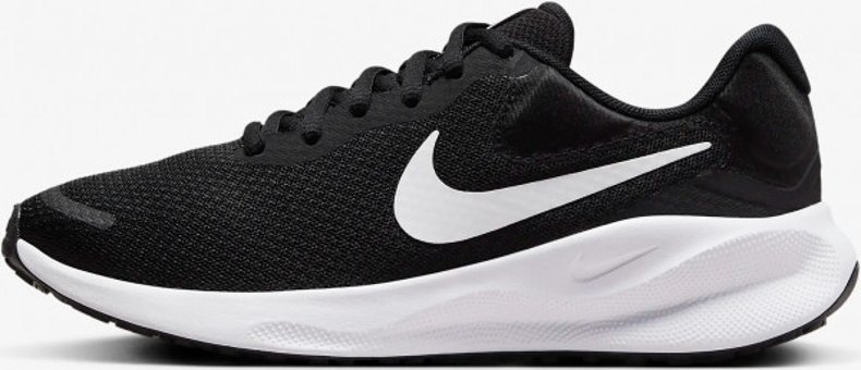 Nike Revolution 7 FB2208-003 Bağcıklı Kadın Koşu Ayakkabısı Siyah