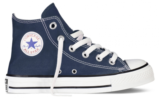 Converse Chuck Taylor All Star 3 J 233 C Bağcıklı Erkek Çocuk Günlük Ayakkabı Lacivert