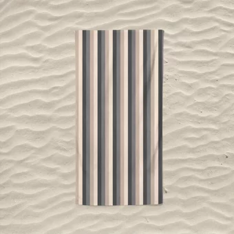 Marte Home Summer Stripes 2 Plaj Havlusu Çok Renkli