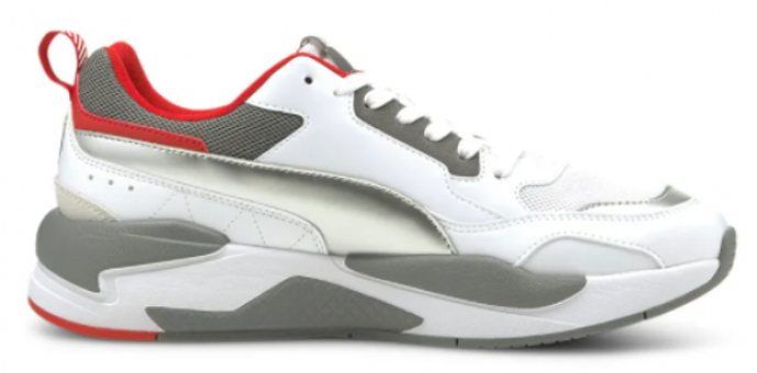 Puma Scuderia Ferrari Race X-Ray 2 306953-02 Bağcıklı Erkek Günlük Ayakkabı Beyaz