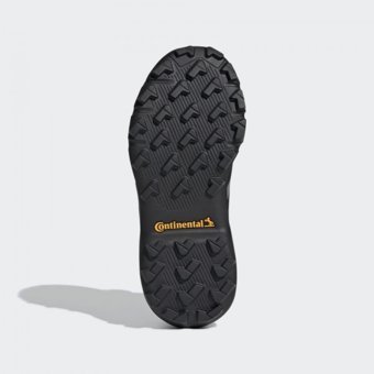 Adidas Terrex Mid Gore Tex EF0225 Ortopedik Su Geçirmez Lastik Bağcıklı Erkek Çocuk Yürüyüş Ayakkabısı Siyah