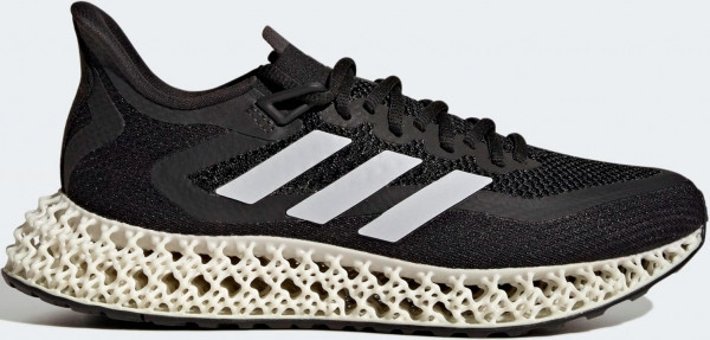 Adidas 4DFWD 2 GX9266 Ortopedik Bağcıklı Unisex Koşu Ayakkabısı Siyah