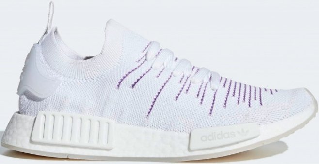 Adidas NMD_R1 Stlt Prime BD8017 Ortopedik Bağcıklı Kadın Günlük Ayakkabı Beyaz