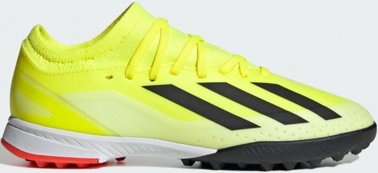 Adidas X Crazyfast League IF0681 Bağcıklı Halı Saha Ayakkabısı Sarı