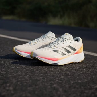 Adidas Adizero SL IG3336 Ortopedik Bağcıklı Erkek Koşu Ayakkabısı Beyaz