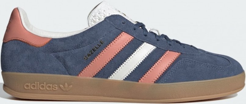Adidas Gazelle Indoor IG1640 Bağcıklı Erkek Günlük Ayakkabı Mavi