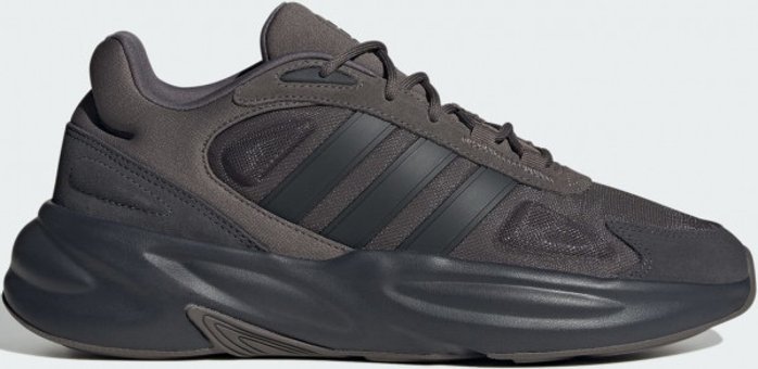 Adidas Ozelle Cloudfoam IG5984 Ortopedik Bağcıklı Erkek Günlük Ayakkabı Kahverengi