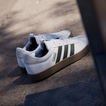 Adidas VL Court 3.0 ID6285 Bağcıklı Erkek Günlük Ayakkabı Beyaz