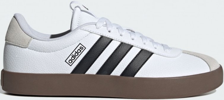 Adidas VL Court 3.0 ID6285 Bağcıklı Erkek Günlük Ayakkabı Beyaz