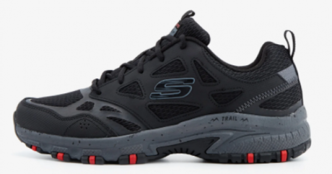 Skechers Hillcrest 237265-BKCC Ortopedik Bağcıklı Erkek Outdoor Ayakkabısı Siyah