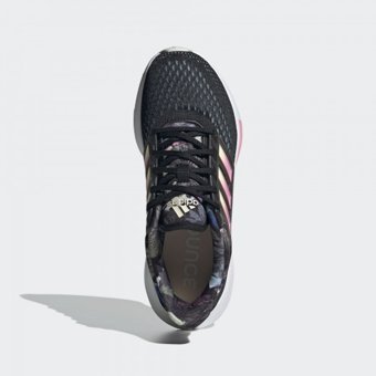 Adidas EQ21 GX7320 Ortopedik Bağcıklı Kadın Koşu Ayakkabısı Siyah