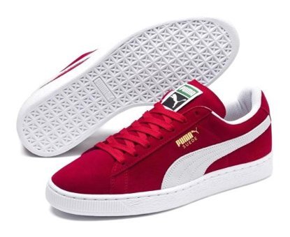 Puma Suede Classic 352634-05 Bağcıklı Erkek Günlük Ayakkabı Kırmızı