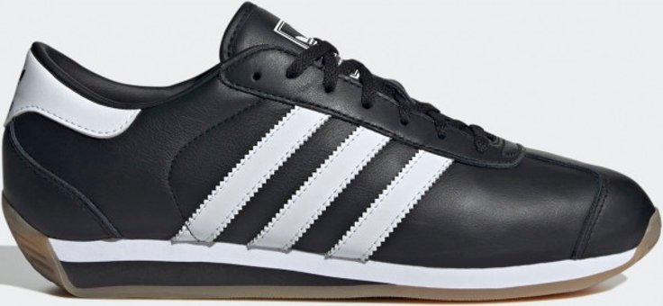Adidas Country II ID6600 Ortopedik Bağcıklı Erkek Günlük Ayakkabı Siyah