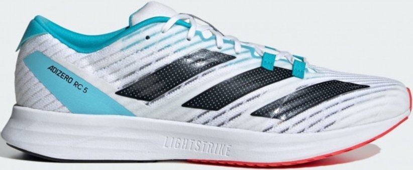 Adidas Adizero RC 5 ID6918 Ortopedik Bağcıklı Unisex Koşu Ayakkabısı Beyaz
