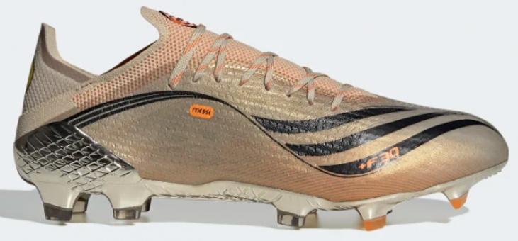 Adidas X Speedflow Messi.1 GX0216 Ortopedik Bağcıklı Çivili Krampon Gümüş