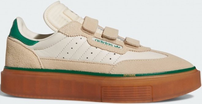Adidas Super Sleek 3 Strap GY1777 Cırtlı Unisex Günlük Ayakkabı Bej