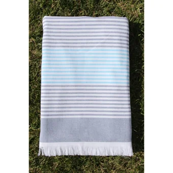 Baveno Outlet 90x180 cm Pamuklu Plaj Havlusu Pembe