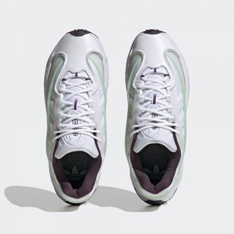 Adidas Oznova GW9386 Ortopedik Bağcıklı Erkek Koşu Ayakkabısı Beyaz