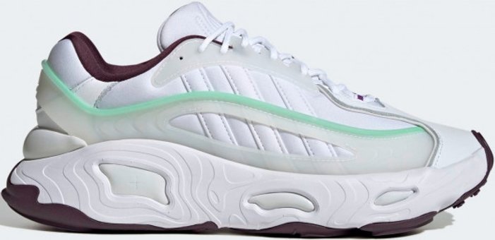 Adidas Oznova GW9386 Ortopedik Bağcıklı Erkek Koşu Ayakkabısı Beyaz