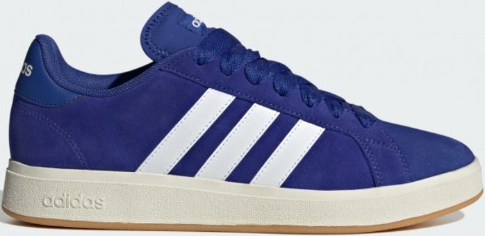 Adidas Grand Court Base 00S IH1039 Bağcıklı Erkek Günlük Ayakkabı Mavi