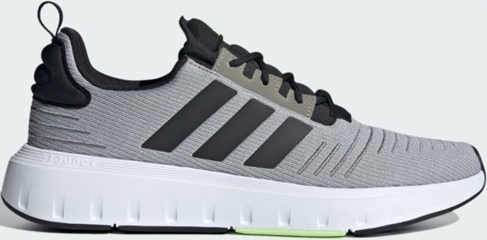Adidas Swift Run ID3011 Ortopedik Bağcıklı Erkek Koşu Ayakkabısı Gri