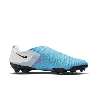 Nike Phantom GT2 Academy FlyEase DH9638-446 Bağcıklı-Cırtlı Çivili Krampon Mavi