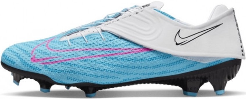 Nike Phantom GT2 Academy FlyEase DH9638-446 Bağcıklı-Cırtlı Çivili Krampon Mavi