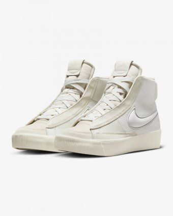Nike Blazer Mid Victory DR2948-100 Bağcıklı Kadın Günlük Ayakkabı Bej