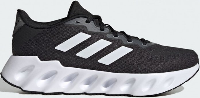 Adidas Switch Run IF5720 Ortopedik Bağcıklı Adiwear Erkek Koşu Ayakkabısı Siyah