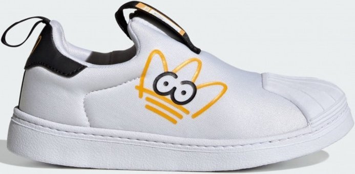 Adidas X James Jarvis 360 ID9856 Ortopedik Bağcıksız Erkek Çocuk Günlük Ayakkabı Beyaz