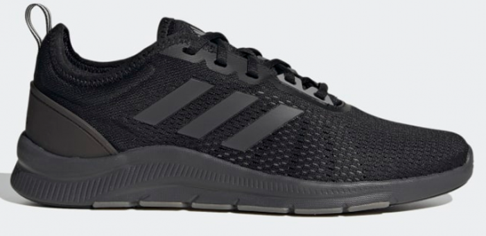 Adidas Asweetrain FW1662 Ortopedik Bağcıklı Erkek Antrenman Ayakkabısı Siyah