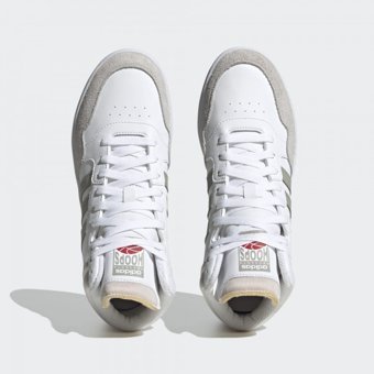 Adidas Hoops 3.0 Mid Lifestyle HP7940 Bağcıklı Erkek Günlük Ayakkabı Beyaz