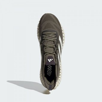 Adidas 4DFWD 3 ID3484 Ortopedik Bağcıklı Erkek Koşu Ayakkabısı Haki