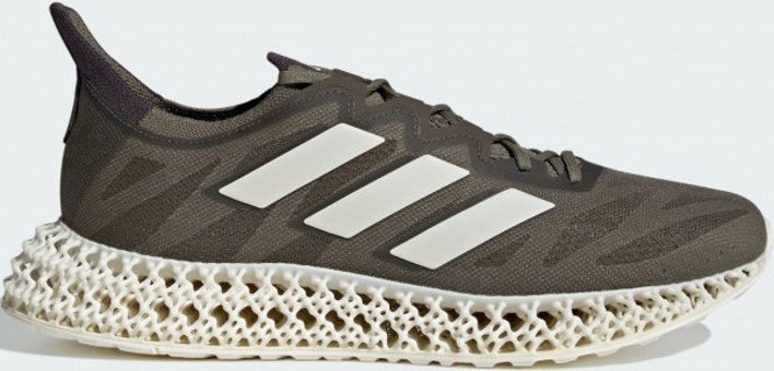 Adidas 4DFWD 3 ID3484 Ortopedik Bağcıklı Erkek Koşu Ayakkabısı Haki