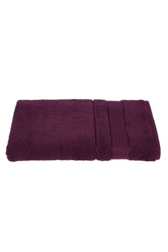 Özdilek Trendy 70x140 cm Pamuklu Plaj Havlusu Koyu Lila