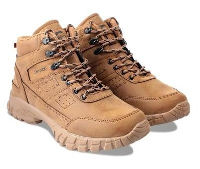 Slazenger Hadar SA22OE035-710 Bağcıklı Erkek Outdoor Ayakkabısı Hardal