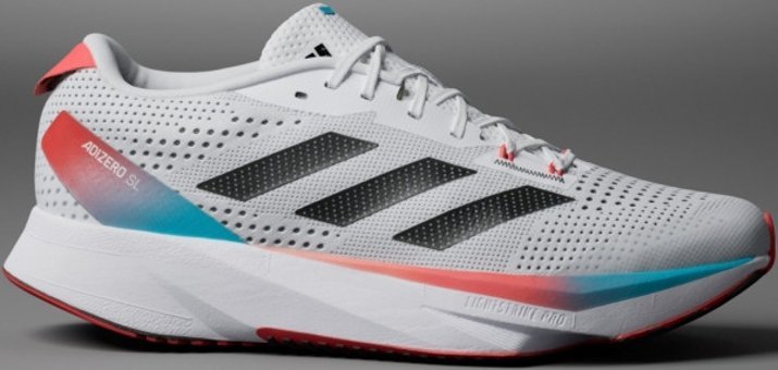 Adidas Adizero SL ID6924 Ortopedik Bağcıklı Erkek Koşu Ayakkabısı Beyaz