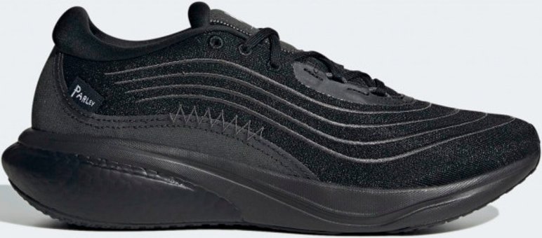 Adidas Supernova 2.0 X Parley HP2234 Ortopedik Bağcıklı TPU Erkek Koşu Ayakkabısı Siyah