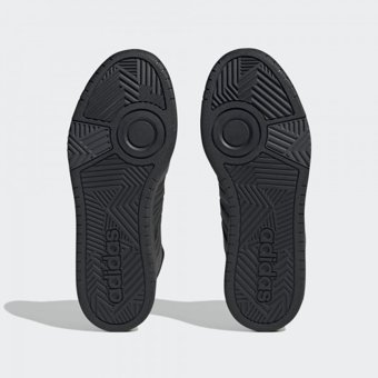 Adidas Hoops 3.0 Mid HP7939 Bağcıklı Erkek Günlük Ayakkabı Siyah
