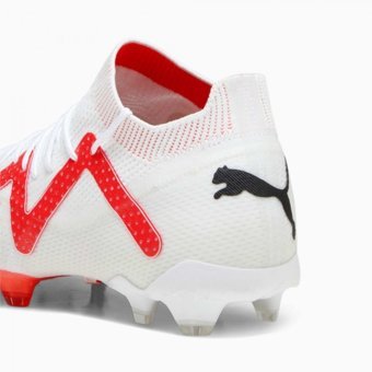 Puma Future Ultimate FG AG 107355-01 Bağcıklı Çivili Krampon Beyaz