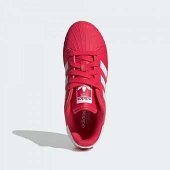 Adidas Superstar XLG IE2986 Bağcıklı Kadın Günlük Ayakkabı Kırmızı